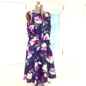 Pretty Floral Cocktail Dress